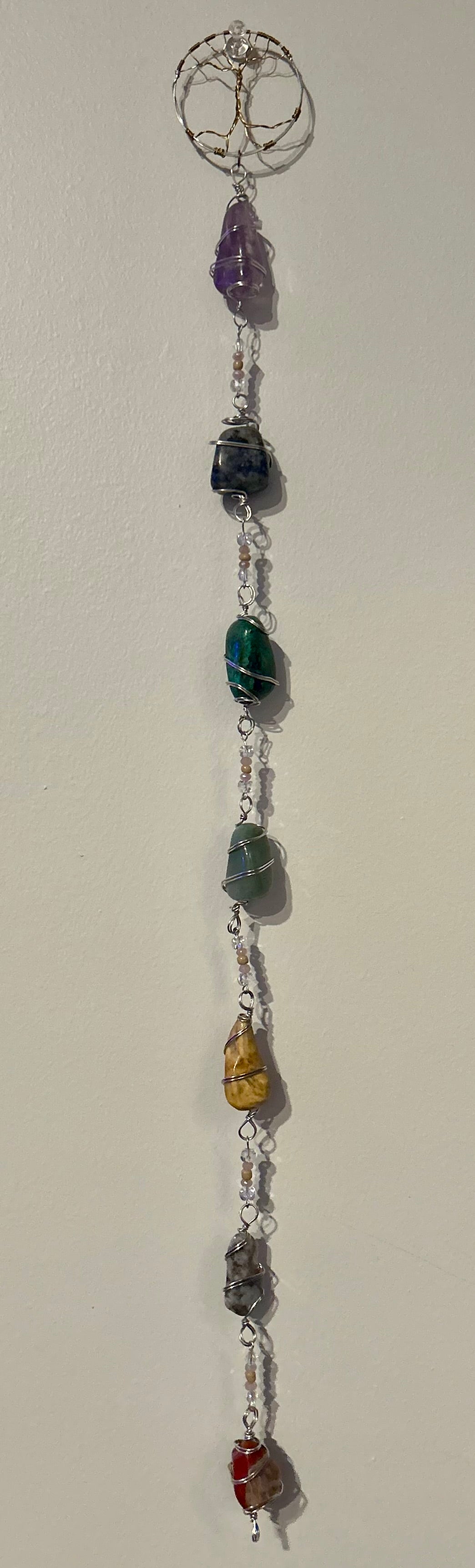 Chakra Stone Suncatcher