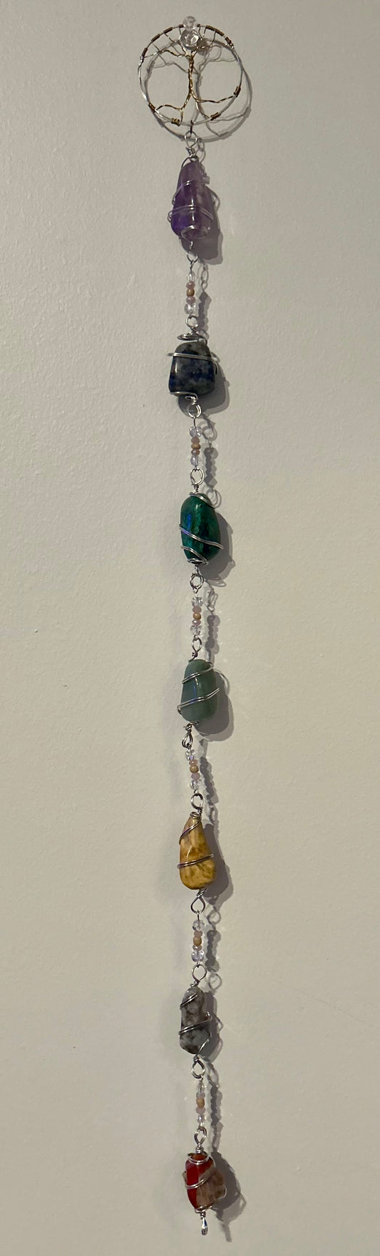 Chakra Stone Suncatcher